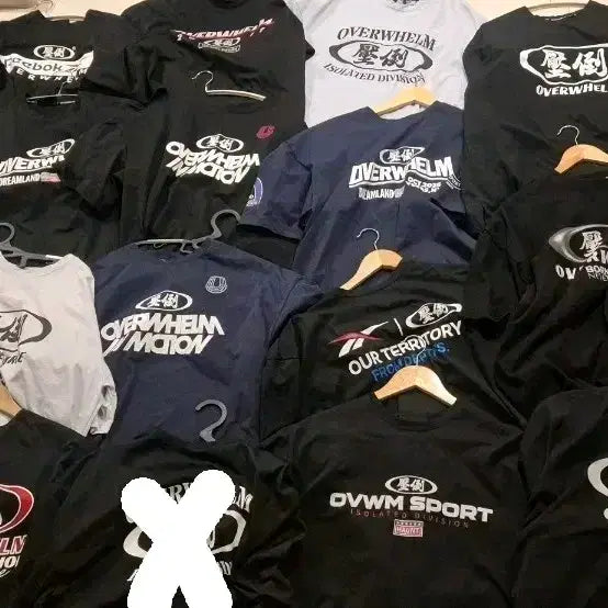 [BUNJANG] APDO T-Shirt Bundle Set (14 pcs) / 압도반팔 판매합니다