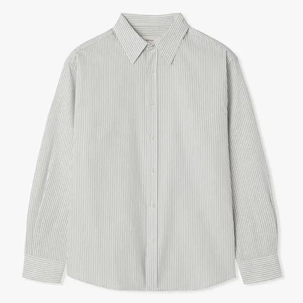 [BUNJANG] Fabrega Seersucker Stripe Shirt / (2) 파브레가 시어서커 스트라이프 셔츠