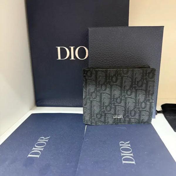 [BUNJANG] Dior Oblique Bifold Wallet / 디올 오블리크 반지갑