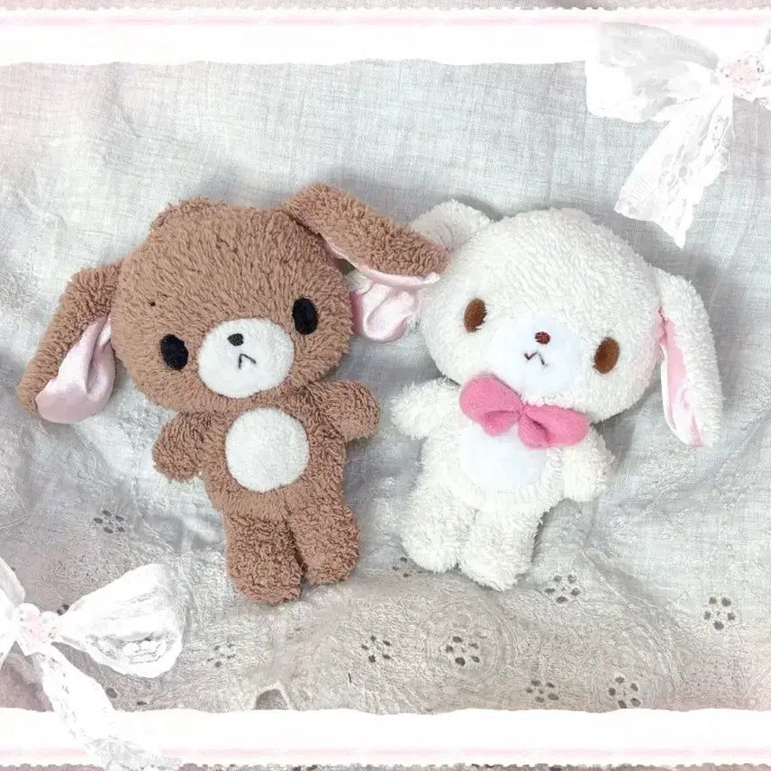 [BUNJANG] Classic Sugarbunnies Shiro Usa Kuro Usa Set / 고전 슈가바니즈 인형 시로우사 쿠로우사 세트