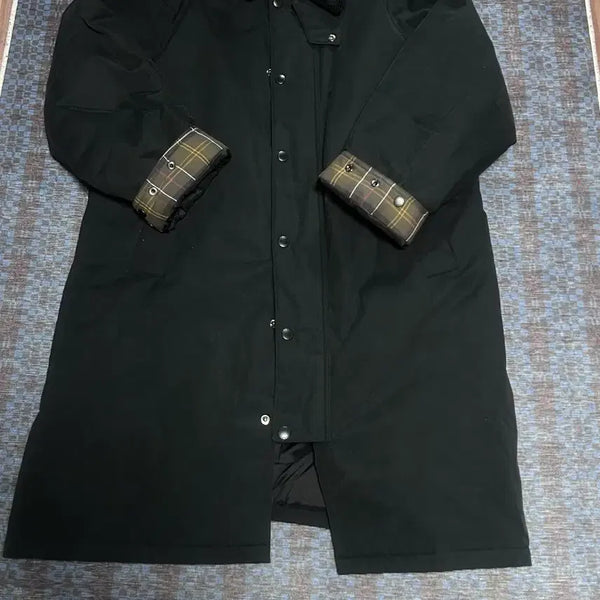 [BUNJANG] Barbour Peach Skin Coat Dark Green Size 38 / 바버 피치스킨 코트 38