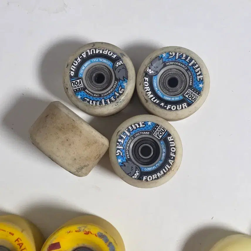 [BUNJANG] Spitfire Formula Four Conical Full Skateboard Wheels (58mm, 99DU) - Set of 4 / 스핏파이어 포뮬라포 58mm 99DU 스케이트보드 휠 4개