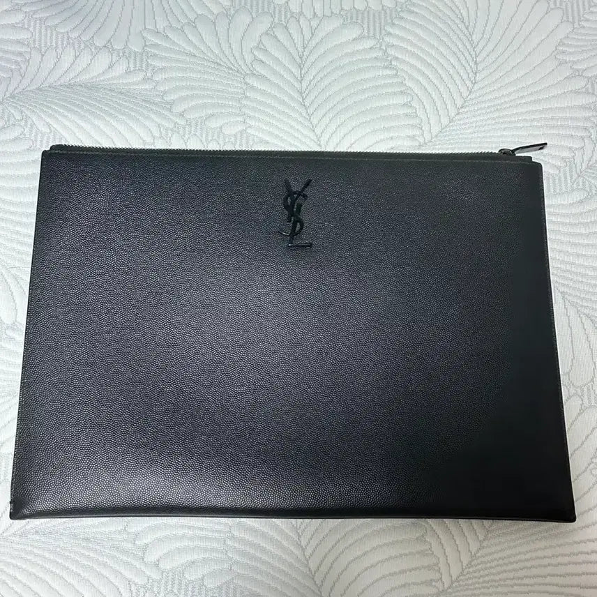 [BUNJANG] Saint Laurent Monogram Clutch Black / 입생로랑 모노그램 클러치 블랙(풀박스)
