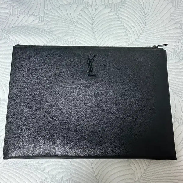 [BUNJANG] Saint Laurent Monogram Clutch Black / 입생로랑 모노그램 클러치 블랙(풀박스)