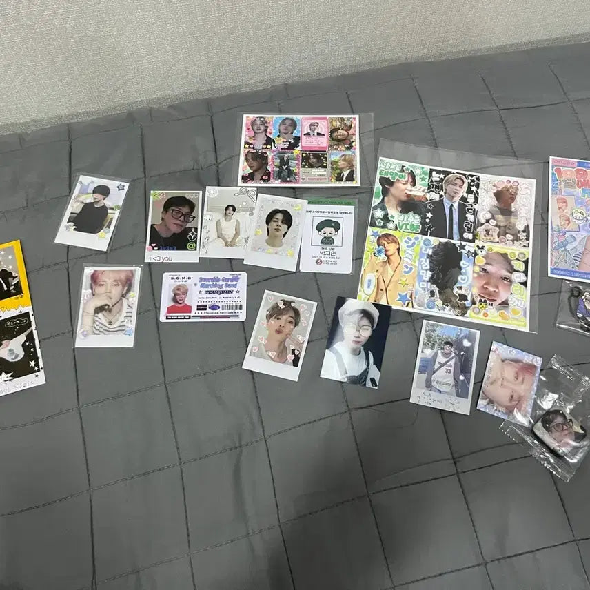 [BUNJANG] BTS Jimin Unofficial Goods Bundle Set / BTS 방탄소년단 지민 비공식 굿즈들 일괄 판매합니다