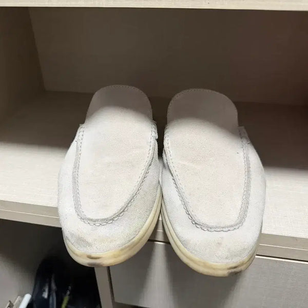 [BUNJANG] Loro Piana Summer Walk Mules Suede / 로로피아나 썸머워크 뮬