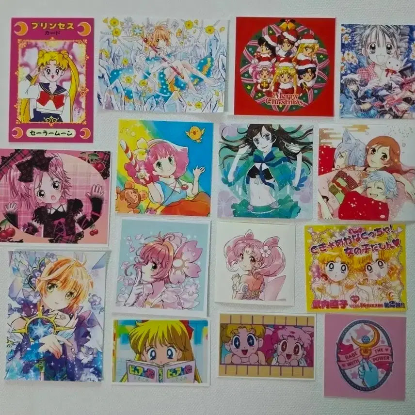 [BUNJANG] Magical Girl Stickers and Memo Pads / 세일러문외 마법소녀 인스 떡메