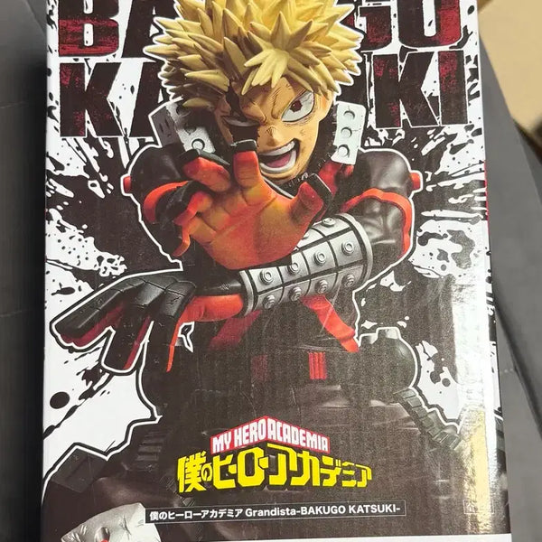 [BUNJANG] Bandai Namco Granista My Hero Academia Katsuki Bakugo Figure (Sealed) / 미개봉) 그란디스타 반다이남코 나히아 바쿠고 피규어 판매합니다