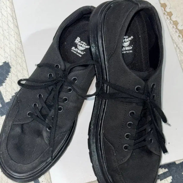 [BUNJANG] Dr. Martens Canvas Sneakers Black 270mm / 닥터마틴 캔버스 스니커즈 블랙 270mm