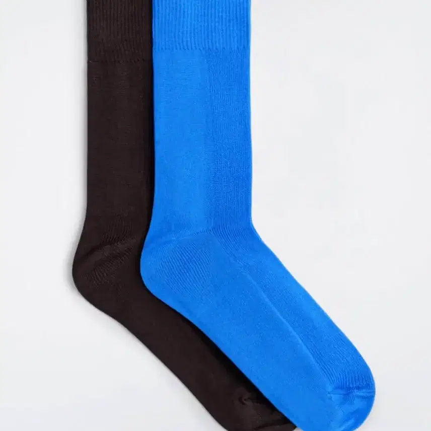 [BUNJANG] COS Socks (Women's) - Brown & Blue / cos 양말 새상품(우먼)