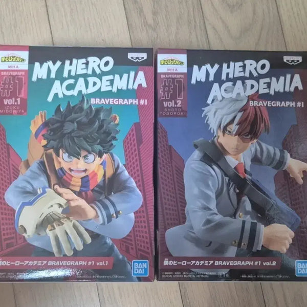 [BUNJANG] Banpresto My Hero Academia Brave Graph Izuku Midoriya & Shoto Todoroki Figure / 나히아 히로아카 브레이브 그래프 미도리야 토도로키 쇼토 피규어 반프레스토