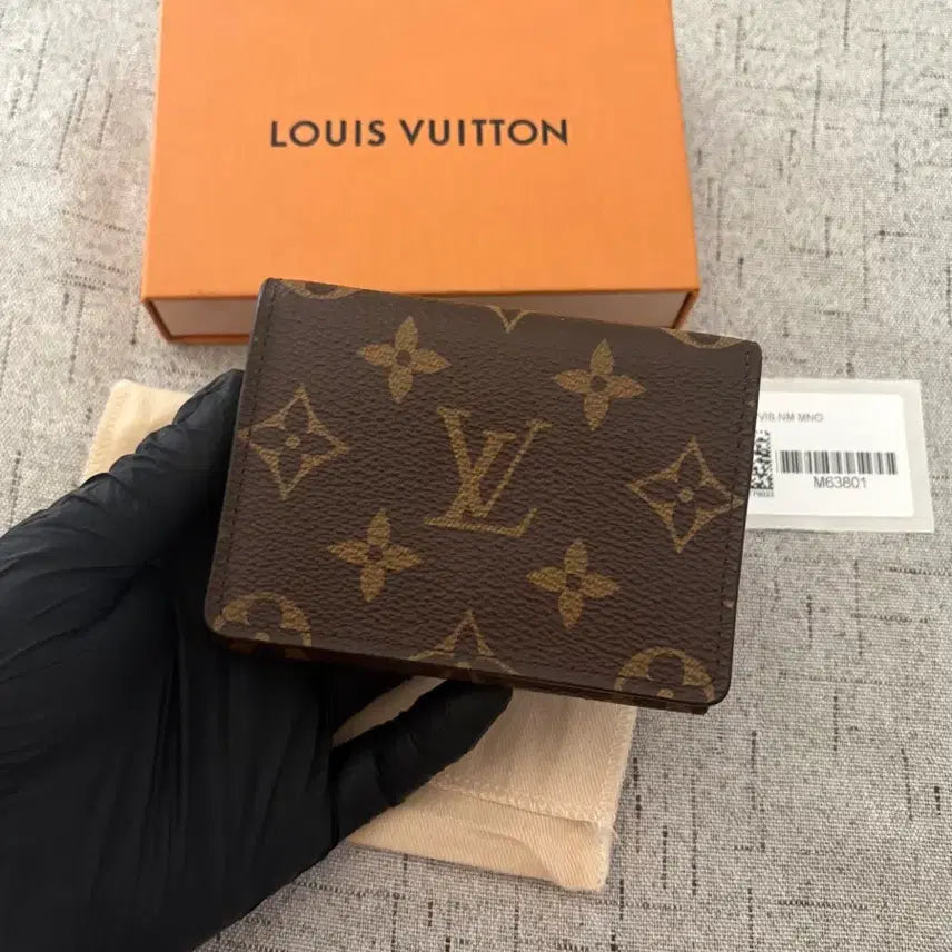 [BUNJANG] Louis Vuitton Monogram Envelope Card Holder / [새상품급]루이비통 엔벨로프 모노그램 카드지갑