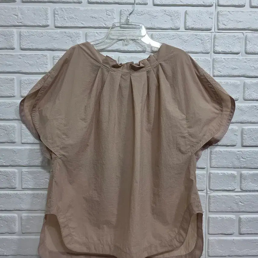 [BUNJANG] Mine 2020 Cotton Nylon Blend Crinkled Shirt / 2020년 마인 바스락 셔츠 55ㅡ77