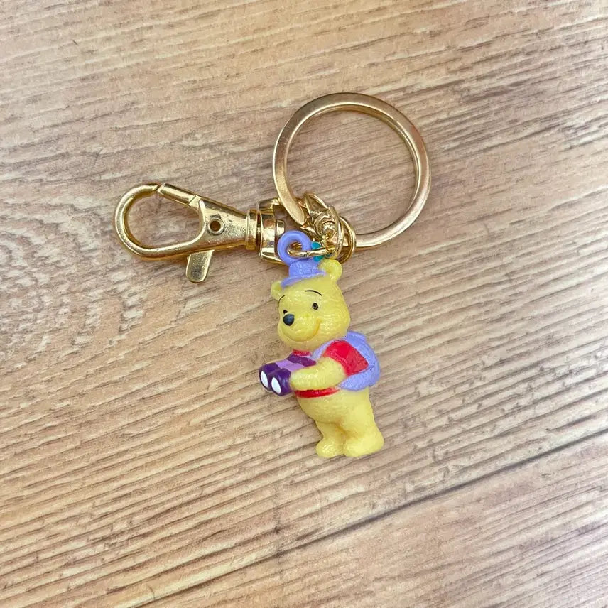 [BUNJANG] Vintage Disney Winnie the Pooh Telescoping Bear Keyring (New) / 고전 빈티지 디즈니 곰돌이 푸 키링 새상품(미사용)