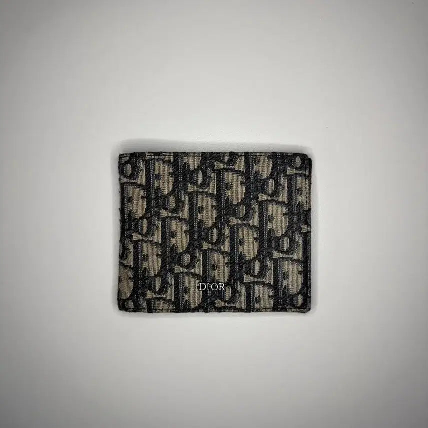 [BUNJANG] Dior Dior Oblique Jacquard Wallet / 디올 오블리크 자카드 반지갑