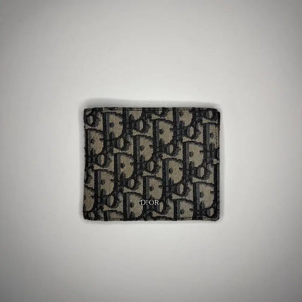 [BUNJANG] Dior Dior Oblique Jacquard Wallet / 디올 오블리크 자카드 반지갑