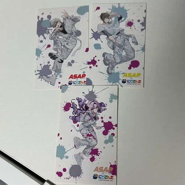 [BUNJANG] Nijisanji ASAP Kuzuha Kanae Salome Sticker Bundle Set / 니지산지 ASAP 쿠즈하 카나에 살로메 특전 스티커 일괄