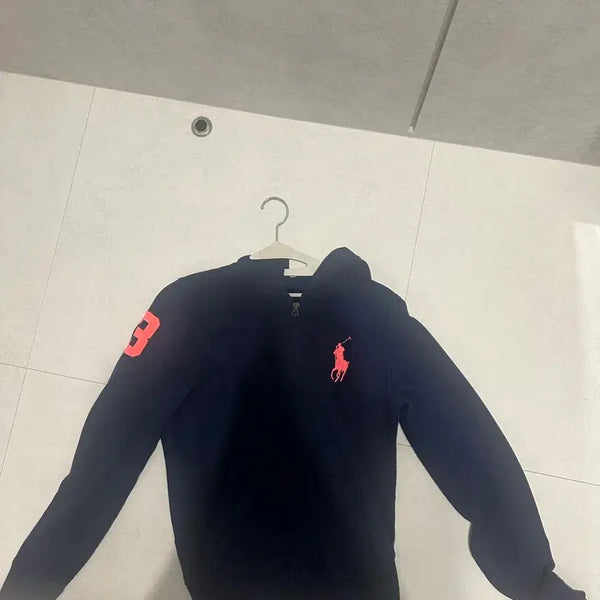 [BUNJANG] Big Pony Hooded Zip-Up Jacket / 빅포니 후드집업