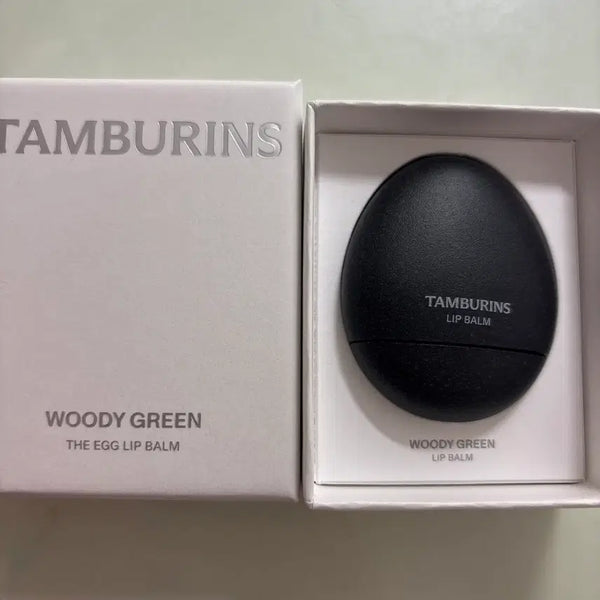 [BUNJANG] Tamburins Egg Lip Balm Woody Green / 탬버린스 에그 립밤 우디 그린
