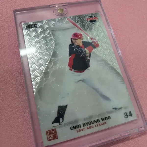 [BUNJANG] Kia Tigers Choi Hyun-woo 2025 Season Trading Card / 2025시즌 기아 최형우 카드