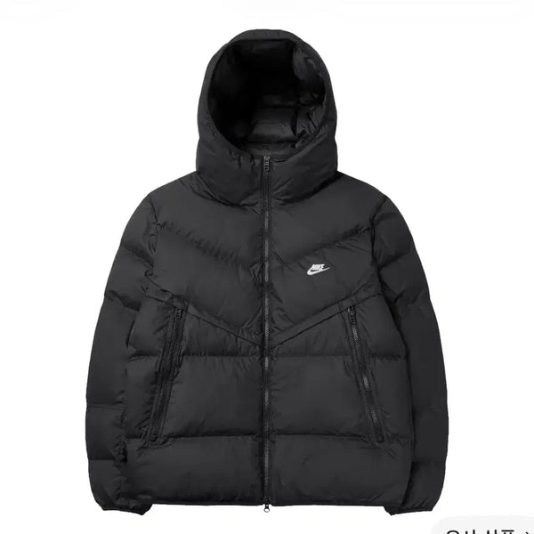 [BUNJANG] Nike Storm-FIT Windrunner Hooded Padding Charcoal 2XL / 나이키 스톰핏 윈드러너 후드 패딩 차콜