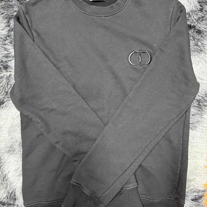 [BUNJANG] Dior CD Logo Sweatshirt Black Size S / [상태 최고]디올 CD 로고 맨투맨/블랙/S