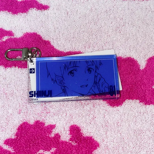 [BUNJANG] Evangelion Shinji Acrylic Keyring / 에반게리온 신지 아크릴 키링
