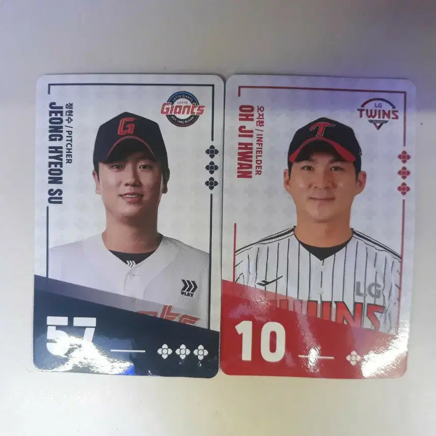 [BUNJANG] KBO LG Twins Oh Ji-hwan Baseball Card / 비빔면 kbo 카드 LG 오지환