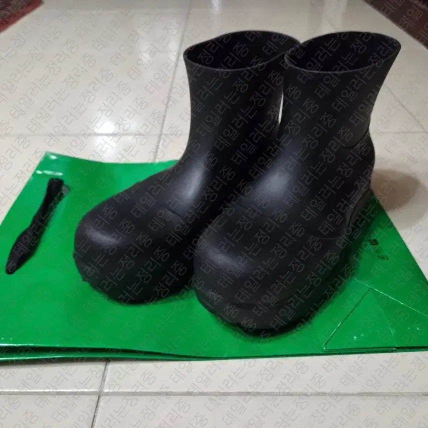 [BUNJANG] Bottega Veneta Puddle Boots Black Men's Size 39 / 1회착용+구성품보유)보테가베네타 퍼들부츠, 블랙, 남성 39사이즈