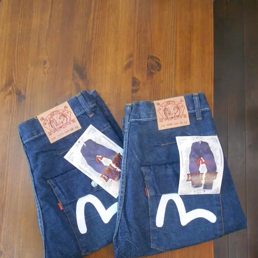 [BUNJANG] Evisu Lot 2004 Bermuda Pants / 에비수 lot 2004 버뮤다 팬츠