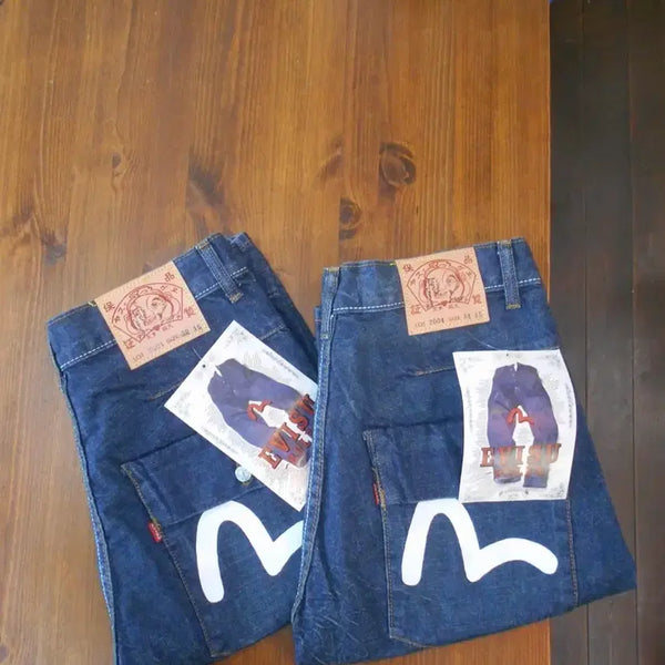 [BUNJANG] Evisu Lot 2004 Bermuda Pants / 에비수 lot 2004 버뮤다 팬츠