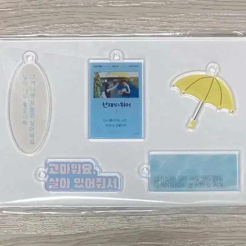 [BUNJANG] Because I Love You So Much Script Book Special Edition Acrylic Keyring Set / 선재업고튀어 대본집 특전 아크릴 키링 세트