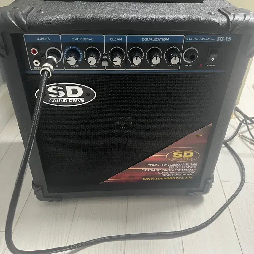 [BUNJANG] Sound Drive SG-15 Electric Guitar Amplifier / 사운드드라이브 SG - 15 일렉 기타 앰프