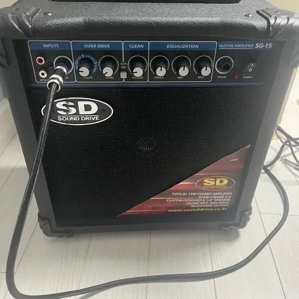 [BUNJANG] Sound Drive SG-15 Electric Guitar Amplifier / 사운드드라이브 SG - 15 일렉 기타 앰프