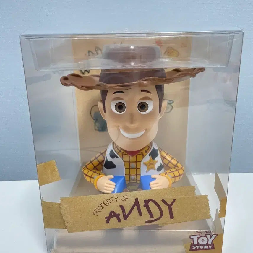 [BUNJANG] Disney Pixar Toy Story Woody Megabox Coin Bank Piggy Bank (Sealed) / 토이스토리 우디 메가박스 코인뱅크 저금통 미개봉