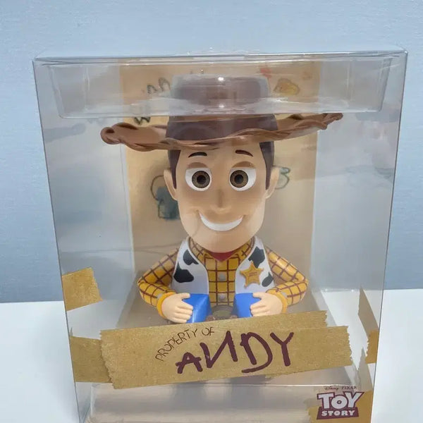 [BUNJANG] Disney Pixar Toy Story Woody Megabox Coin Bank Piggy Bank (Sealed) / 토이스토리 우디 메가박스 코인뱅크 저금통 미개봉