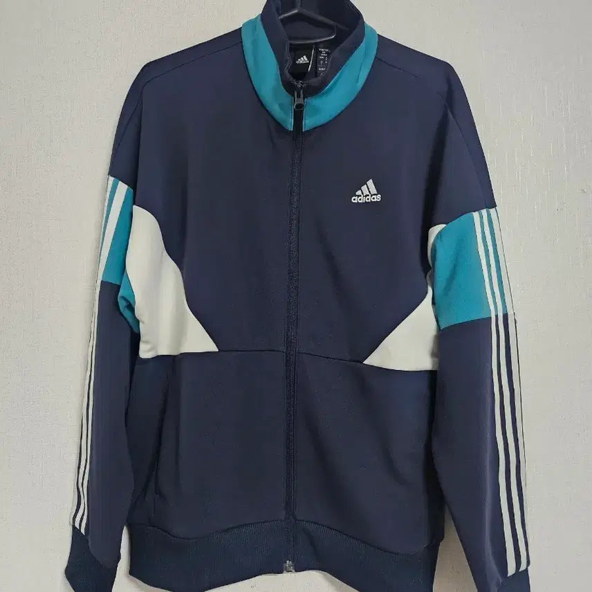 [BUNJANG] Adidas Track Top Navy Blue/Mint/White S / 아디다스 트랙탑 네이비 블루/민트/ S 화이트 무료배송