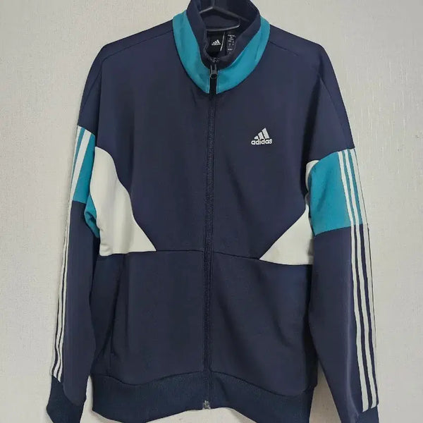 [BUNJANG] Adidas Track Top Navy Blue/Mint/White S / 아디다스 트랙탑 네이비 블루/민트/ S 화이트 무료배송