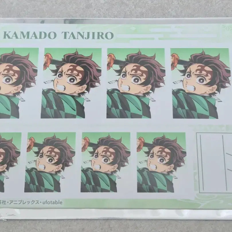 [BUNJANG] Demon Slayer: Mugen Train Arc Mu-Big Tanjiro Character Photo / 귀멸의 칼날 무한성편 무빅 탄지로 증명사진