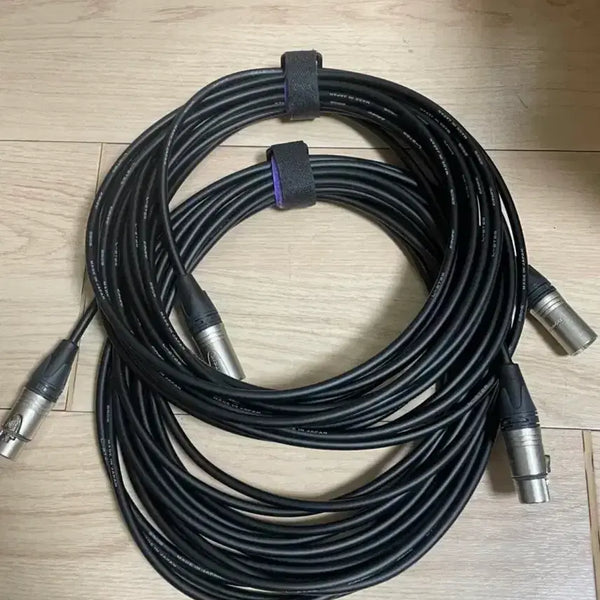 [BUNJANG] Canare Neutrik XLR Cable 20m (2 Units) / 뉴트릭카나레 xlr 20m 2개