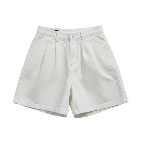 [BUNJANG] Baydely High Pintuck Shorts (Women's M) / 여성M/ 베이델리 하이 핀턱 반바지