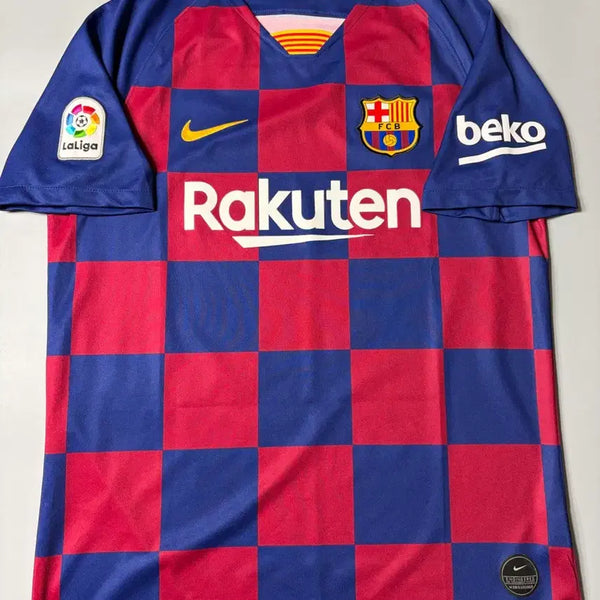 [BUNJANG] FC Barcelona 2019-20 Home Short-Sleeve Lionel Messi Jersey (L) / 19-20 바르셀로나 홈 반팔 메시