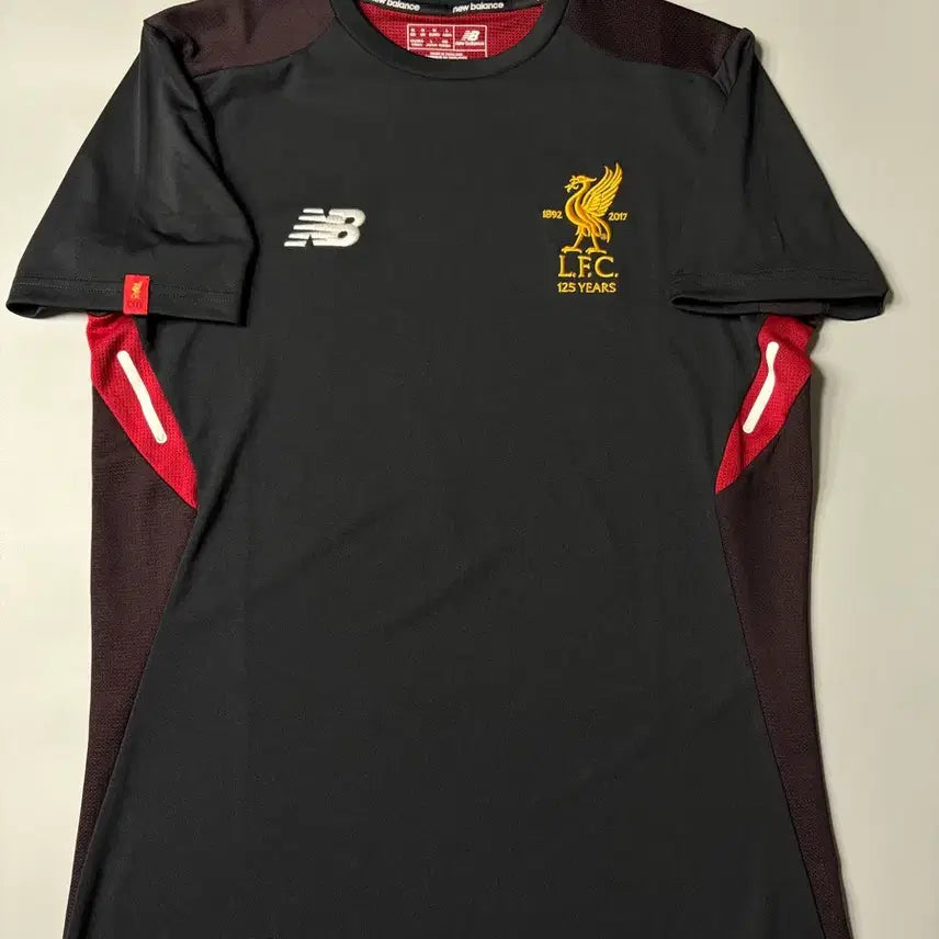 [BUNJANG] Liverpool 17-18 125th Anniversary Short Sleeve Jersey - Black (L) / 17-18 리버풀 125주년 반팔 블랙