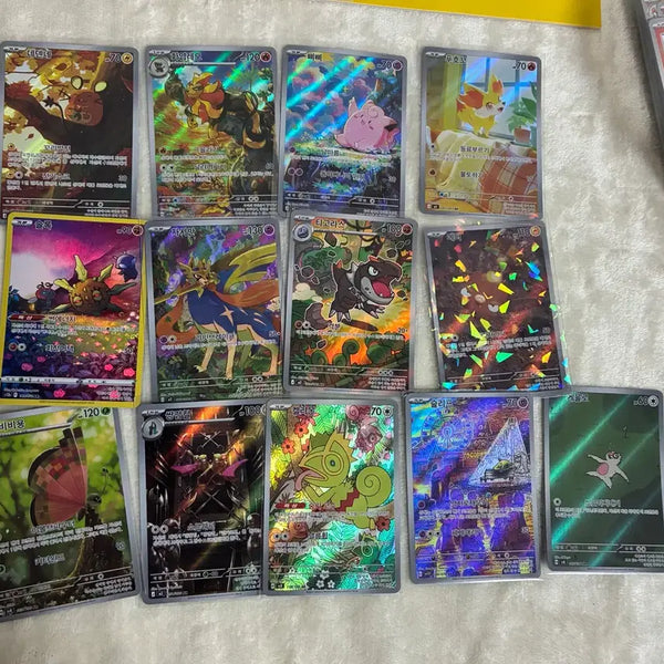 [BUNJANG] Pokemon AR Card Bundle (Dedenne, Clefairy, Fennekin, Solgaleo, Zacian, etc.) / 포켓몬 카드 ar 일괄 (데덴네, 삐삐, 푸호꼬, 솔가레오, 자시안 등)