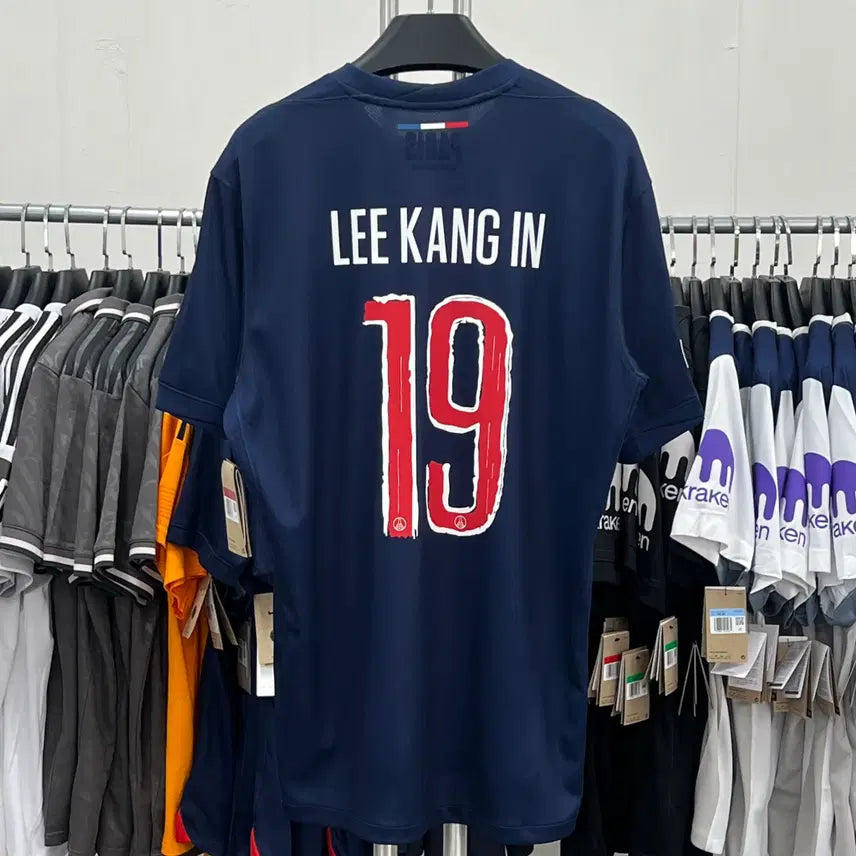 [BUNJANG] Paris Saint-Germain 24/25 Home No. 19 Lee Kang-in Champions League Final Jersey / 24/25 PSG 파리생제르망 홈 NO.19 이강인 챔스 파이널 유니폼