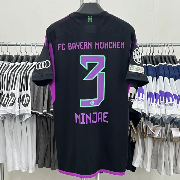 [BUNJANG] 23/24 Bayern Munich Away Kim Min-jae #3 Authentic Jersey / 23/24 바이에른 뮌헨 어웨이 NO.3 김민재 유니폼