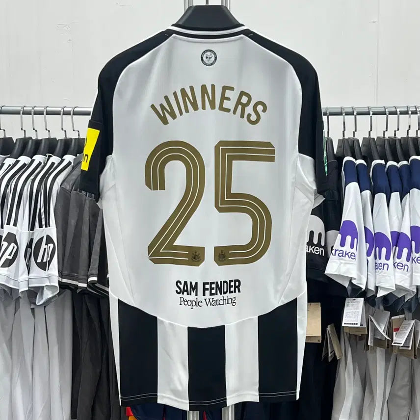 [BUNJANG] 24/25 Newcastle United Carabao Cup Winners Home Football Jersey / 24/25 뉴캐슬 홈 카라바오컵 챔피언 위너스 유니폼