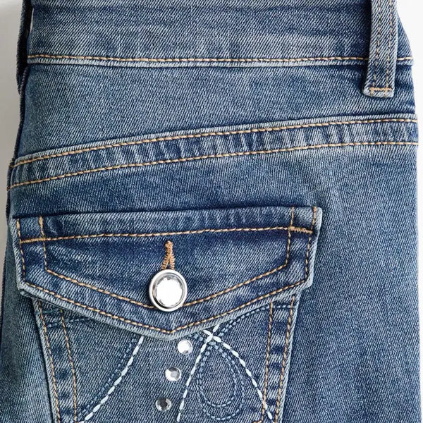 [BUNJANG] H&M Low Rise Flare Jeans / H&M 로라이즈 로우라이즈 플레어진 데님 블루