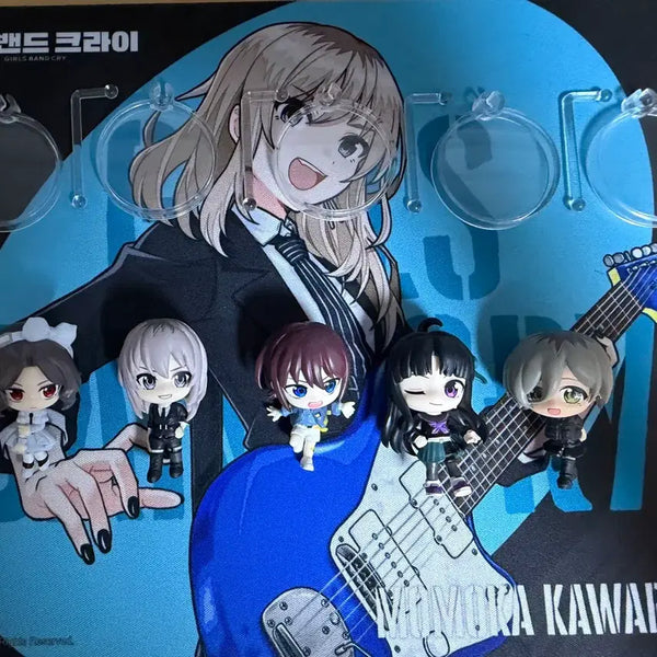 [BUNJANG] Bandori! Girls Band Party! Richbox Gacha Figure Set (5 Types) / 걸즈 밴드 크라이 리치박스 Richbox 가챠 피규어 5종 세트
