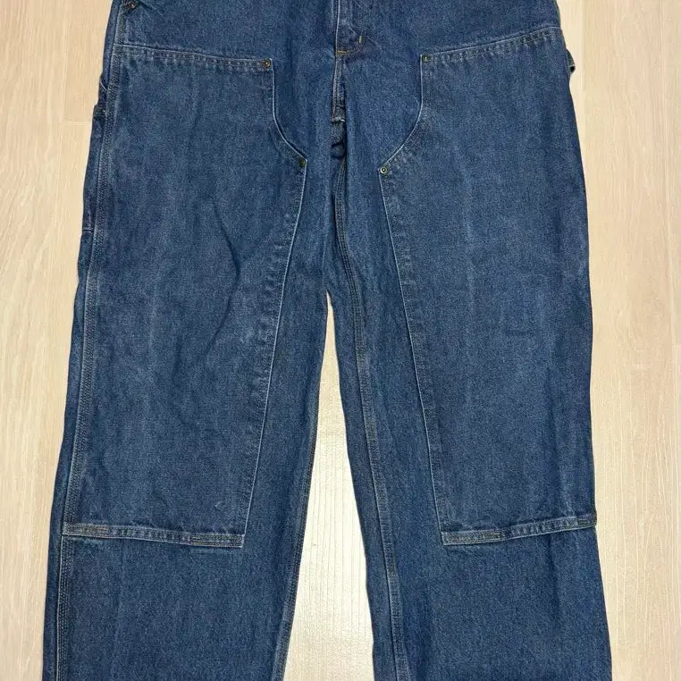 [BUNJANG] Carhartt WIP B73 DST Double Knee Denim Pants / 칼하트 B73 DST 더블니